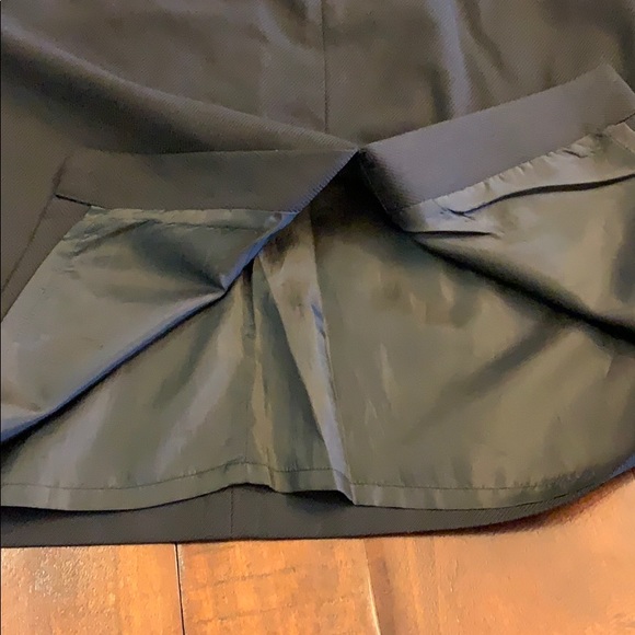 Talbots black Classic pencil skirt with front slit - Picture 5 of 7
